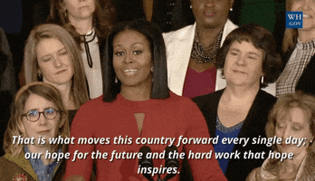 Reach Higher Michelle Obama GIF by Obama