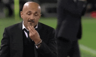 Luciano Spalletti Reaction GIF by AS Roma
