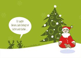 mandalala #yoga #yogaweihnachtsmann #christmasyoga GIF