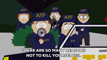 using megaphone speaking GIF by South Park 