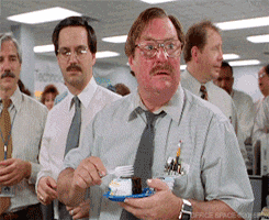 Happy Birthday Gif Office Space Passing Office Space Gif By 20Th Century Fox Home Entertainment - Find &  Share On Giphy