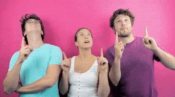 pointing GIF by Ra Ra Riot