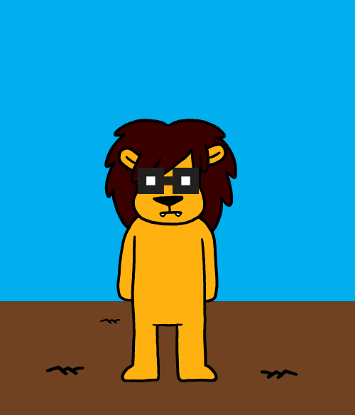 bandits pixel pixel art lion wild GIF