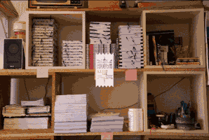 cuadernosdeluz handmade artesanal hecho a mano encuadernacion GIF