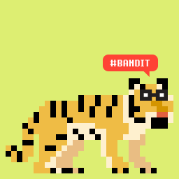 bandits pixel pixel art tiger 8-bit GIF
