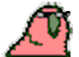 Native party parrot Sticker