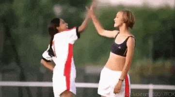 High Five Bend It Like Beckham GIF by 20th Century Fox Home Entertainment