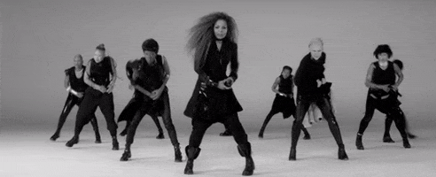 janet jackson dancing GIF