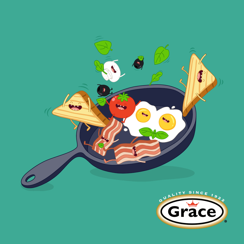 Good Morning Animation GIF by Grace Foods Find & Share on GIPHY