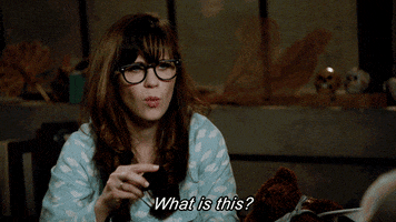 Zooey Deschanel What GIF by New Girl