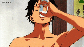blastear one piece luffy GIF