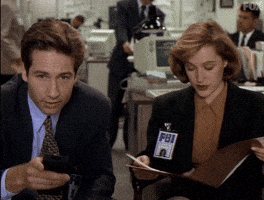 david duchovny what GIF by The X-Files