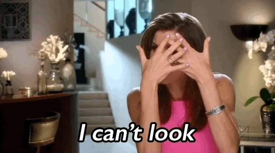 Scared Real Housewives Of Orange County GIF