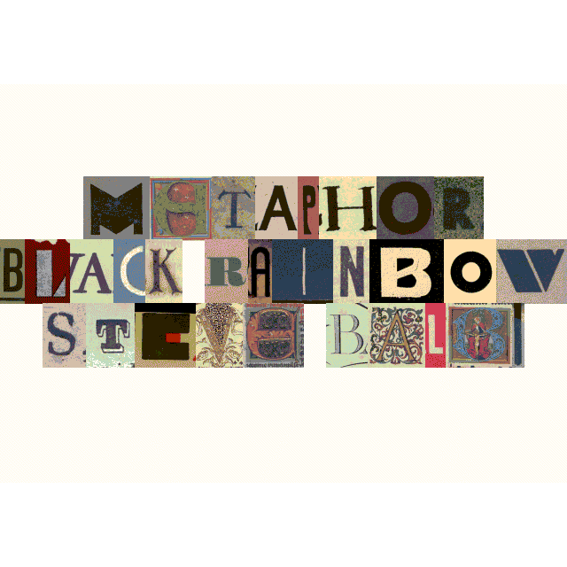 design-kink text metaphor blackrainbow stevebalbi GIF