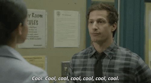 Cool Andy Samberg GIF by Brooklyn Nine-Nine - Find & Share on GIPHY