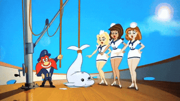 melonnelom looney tunes yosemite sam looney tunes show backup singer GIF