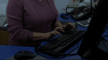 jeffthompson tv computer typing law & order GIF