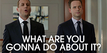 harvey specter patrick adams GIF by Suits
