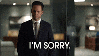sorry mike ross GIF by Suits