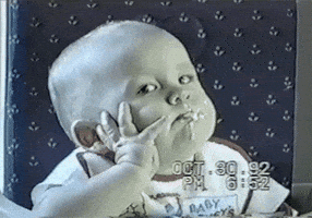Side Eye Eating GIF by AFV Babies