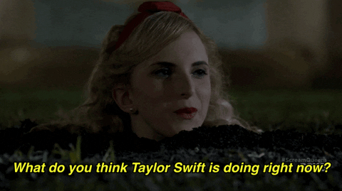 Taylor Swift Pilot GIF by ScreamQueens - Find & Share on GIPHY