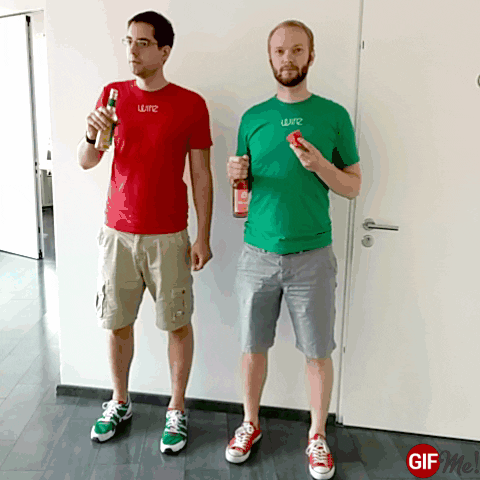 teller red green drinking wireapp GIF