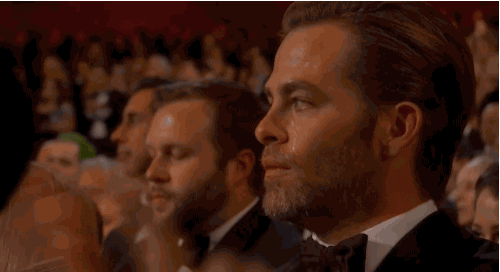 Chris Pine Crying GIF by Vulture.com - Find & Share on GIPHY