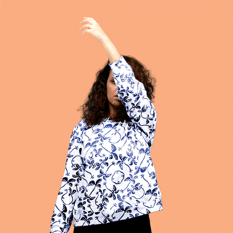 Girl Wave GIF by Marina Esmeraldo
