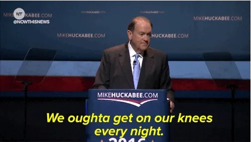 sorry mike huckabee GIF by NowThis