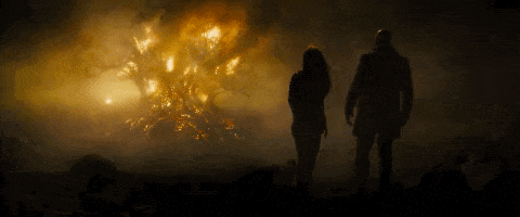 tree burning GIF by The Last Witch Hunter