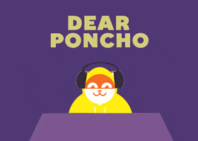 Advice Dear Abby GIF by Poncho the Weather Cat