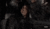 the walking dead smoking GIF