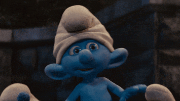 Happy Clumsy Smurf GIF by The Smurfs