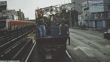migue loop truck moving cdmx GIF