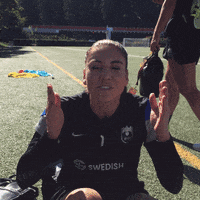Hope Solo Soccer GIF by Seattle Reign FC