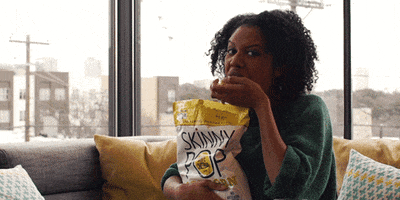 Eating Popcorn Yes GIF by SkinnyPop