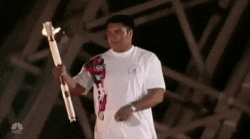 Muhammad Ali Torch GIF by NBC