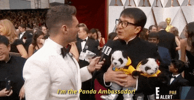 Academy Awards Panda GIF by E!