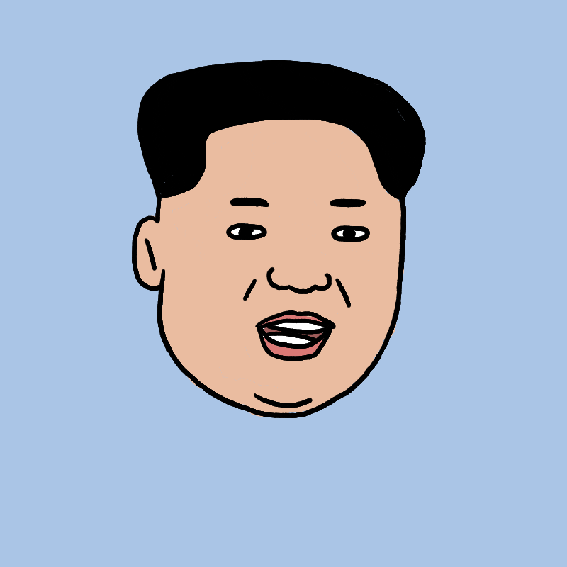 north korea yes GIF by Sherchle