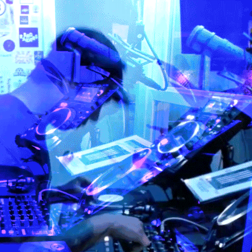 dj couple two tree GIF by The Lot Radio