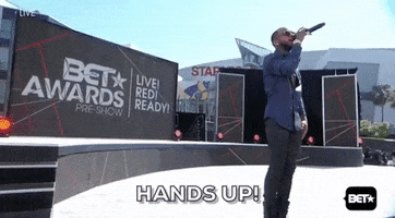 Hands Up GIF by BET Awards