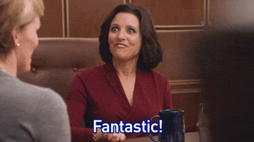 Excited Selina Meyer GIF by Veep HBO