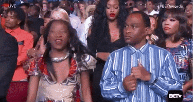Awkward Audience GIF by BET Awards