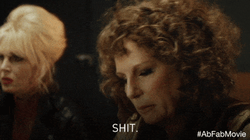 absolutely fabulous oops GIF by Fox Searchlight