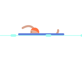 Pool Swimming GIF by Made by Dot