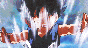 uncanny anime goku dragon ball gt GIF