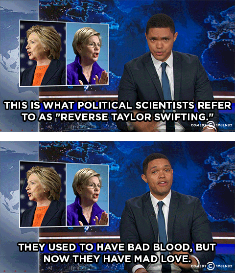 endorse taylor swift GIF by The Daily Show with Trevor Noah