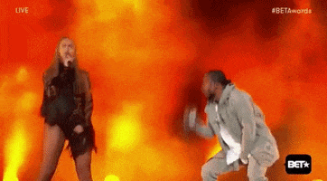 Kendrick Lamar Beyonce GIF by BET Awards