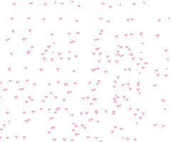 background hearts Sticker