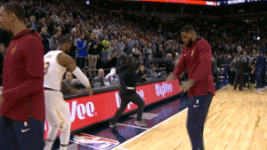get it going lebron james GIF by NBA